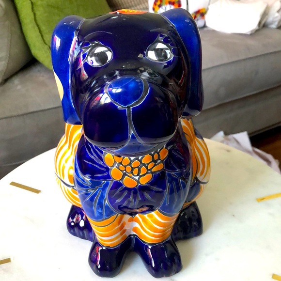 Hand Crafted Other - Talavera Dog Planter